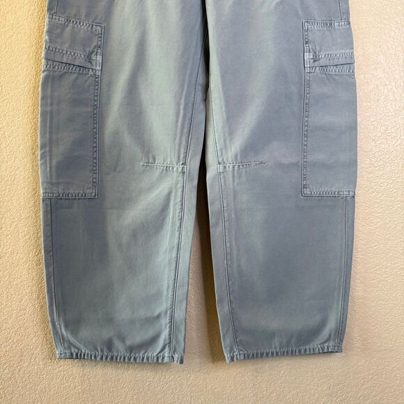NEW Citizens of Humanity Marcelle Pants Womens 30 Gray Low Slung Cargo Barrel - Picture 4 of 15